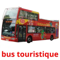 bus touristique Tarjetas didacticas