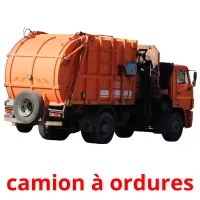 camion à ordures Tarjetas didacticas