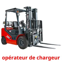 opérateur de chargeur Tarjetas didacticas