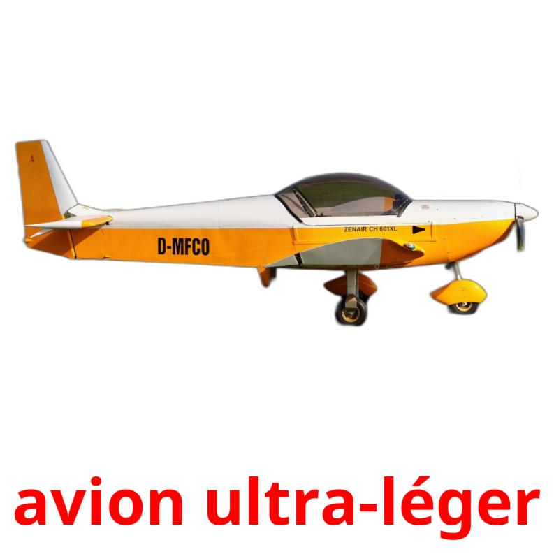 avion ultra-léger picture flashcards