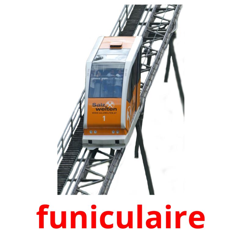 funiculaire cartes flash