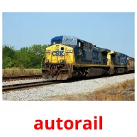 autorail ansichtkaarten