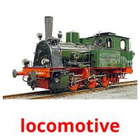 locomotive picture flashcards