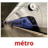 métro ansichtkaarten