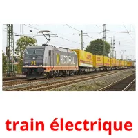 train électrique ansichtkaarten