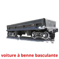 voiture à benne basculante ansichtkaarten