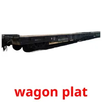 wagon plat ansichtkaarten