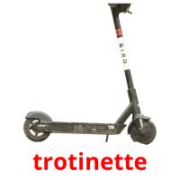 trotinette card for translate
