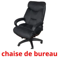 chaise de bureau cartes flash