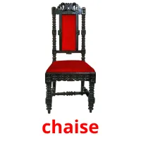 chaise cartes flash