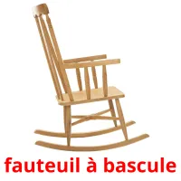 fauteuil à bascule cartes flash