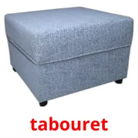 tabouret cartes flash