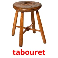 tabouret cartes flash