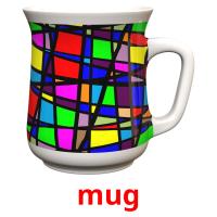 mug flashcards illustrate