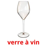 verre à vin Tarjetas didacticas