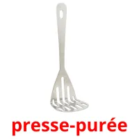 presse-purée cartes flash