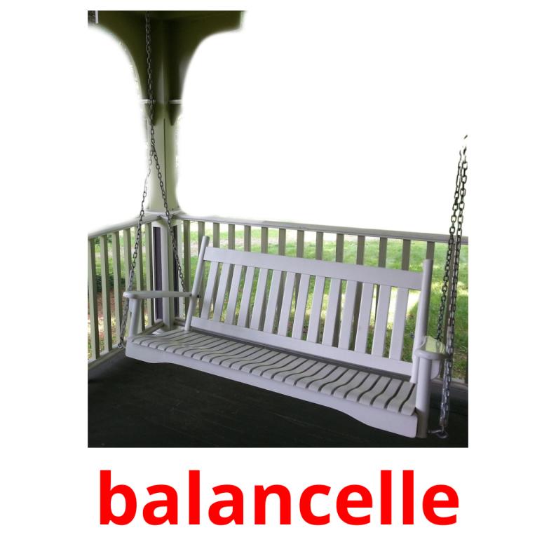 balancelle picture flashcards