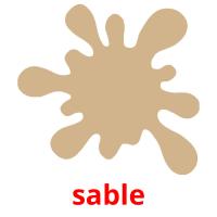 sable flashcards illustrate