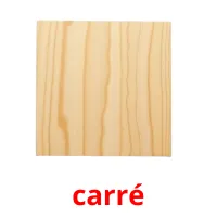 carré flashcards illustrate