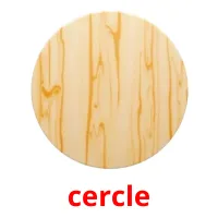 cercle flashcards illustrate