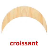 croissant flashcards illustrate