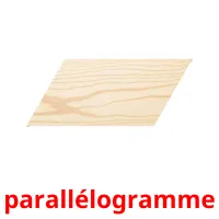 parallélogramme flashcards illustrate