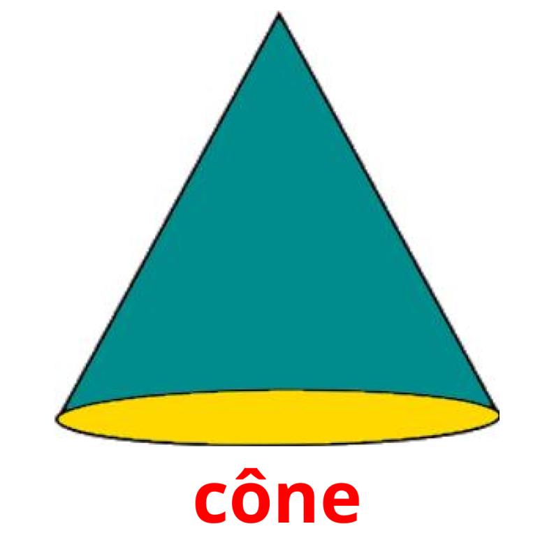 cône picture flashcards