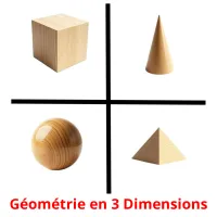 Géométrie en 3 Dimensions Tarjetas didacticas