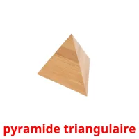 pyramide triangulaire Tarjetas didacticas