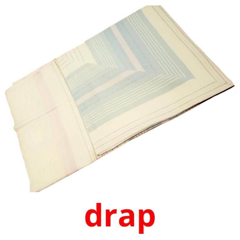 drap picture flashcards