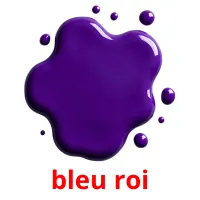 bleu roi Tarjetas didacticas