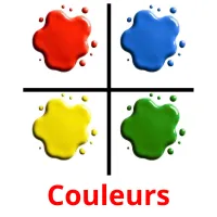 Couleurs Tarjetas didacticas