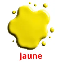 jaune Tarjetas didacticas