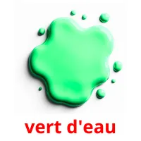 vert d'eau Tarjetas didacticas