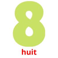 huit picture flashcards