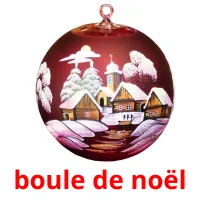 boule de noël cartes flash