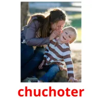 chuchoter cartes flash