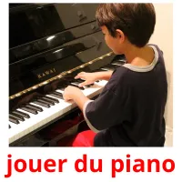 jouer du piano cartes flash