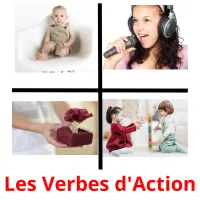 Les Verbes d'Action cartes flash