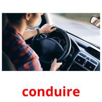conduire picture flashcards