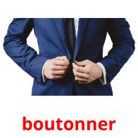 boutonner picture flashcards