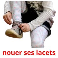 nouer ses lacets picture flashcards
