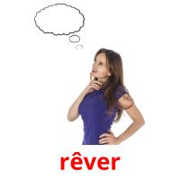 rêver picture flashcards