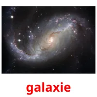 galaxie Bildkarteikarten