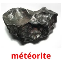 météorite Bildkarteikarten