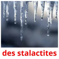 des stalactites Tarjetas didacticas