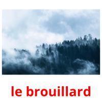 le brouillard card for translate