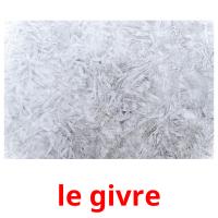 le givre card for translate
