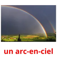 un arc-en-ciel Tarjetas didacticas