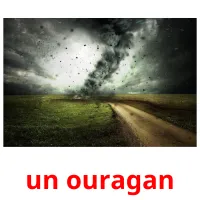 un ouragan Tarjetas didacticas